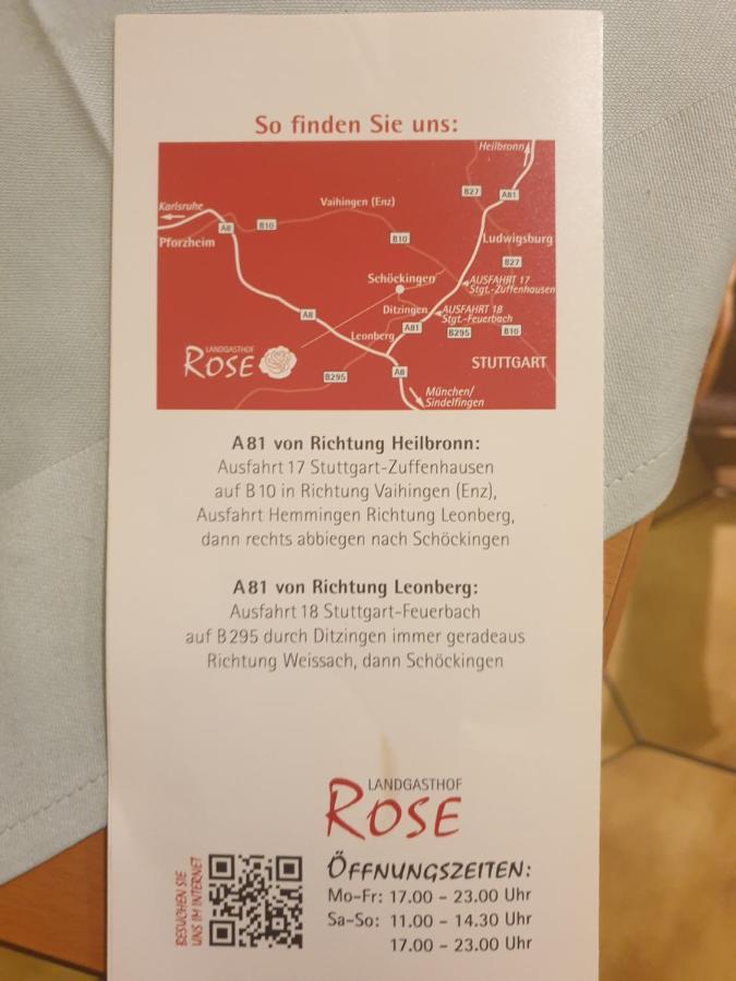 Landgasthof Rose 호텔 딧칭엔 외부 사진